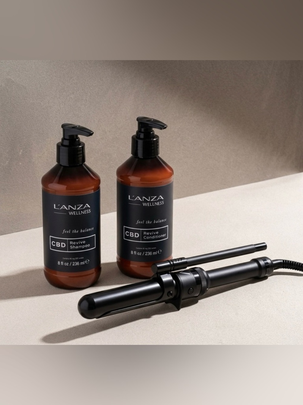 L’ANZA 🌱 Revive Set + ANH x SULTRA Marcel Iron 1.25” Bundle